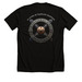 Sutherland 90th - Back Print Tops, a Solid Black Blend Premium Unisex Tee (back-view)