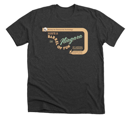 SCA 2025 Niagara Falls Conference T-Shirt, a Dark Grey Heather Premium Unisex Tee