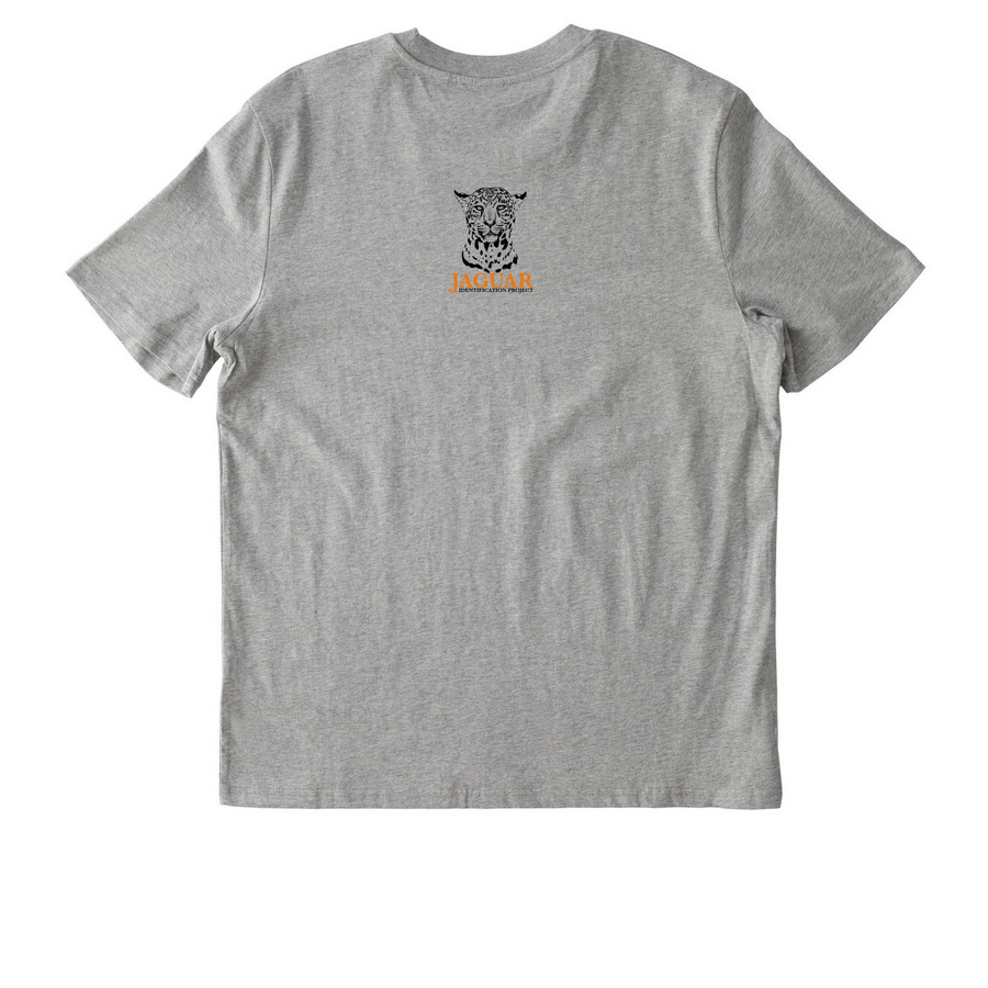 Patricia T-Shirt, a Heather Grey Stanley/Stella Unisex Creator 2.0 Tee (back-view)