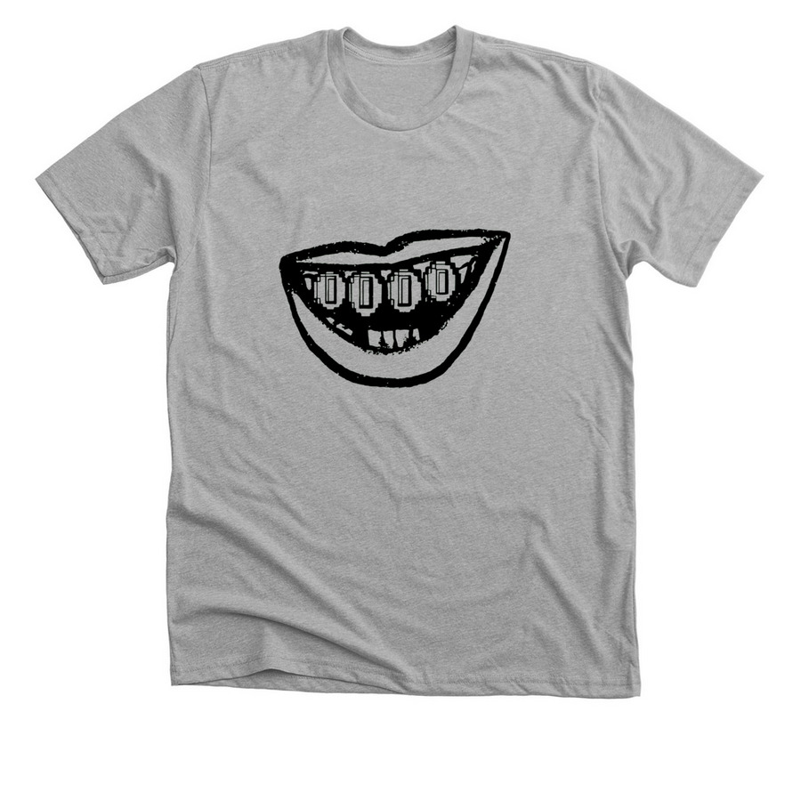 Bit, a Athletic Heather Premium Unisex Tee