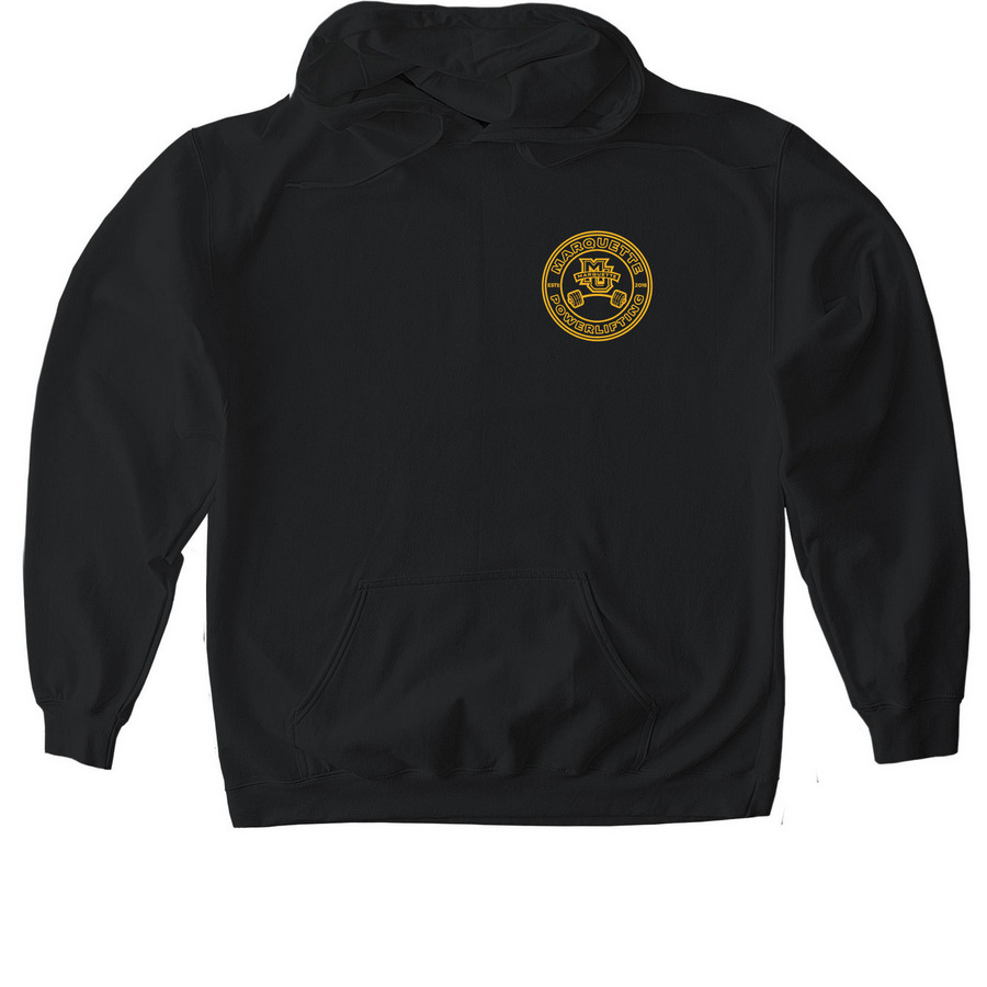 MUPL Logo Design&nbsp;, a Black Gildan Softstyle Pullover Hoodie