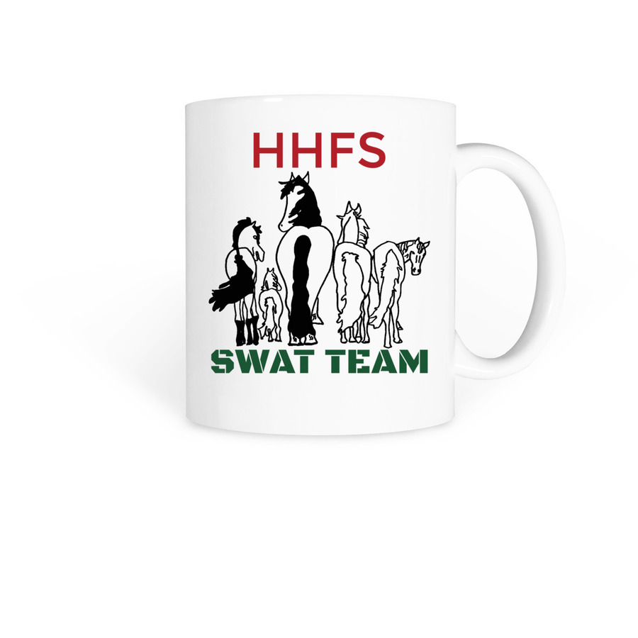HHFS SWAT MUG, a White Coffee Mug