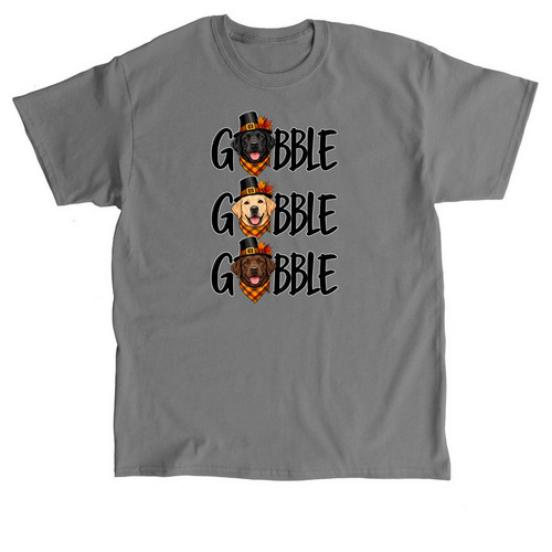 Gobble, Gobble, Gobble Labs, a Charcoal Classic Unisex Tee