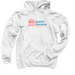 Seattle Humane, a White Pullover Hoodie