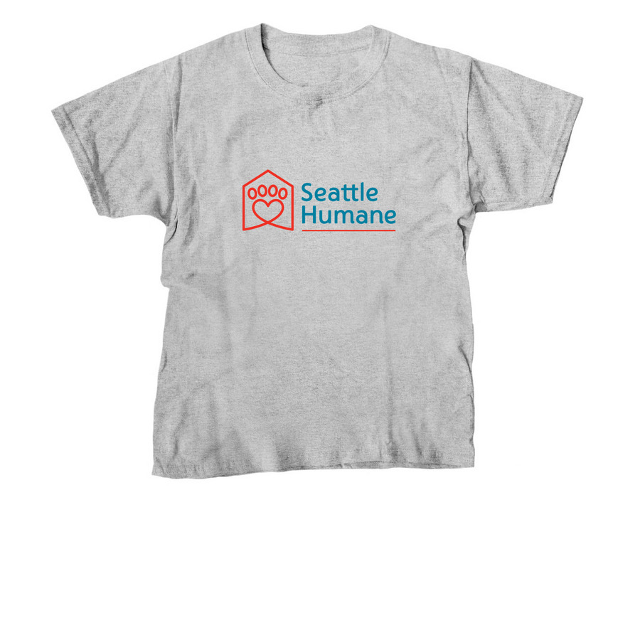 Seattle Humane, a Sport Grey Youth Unisex Tee