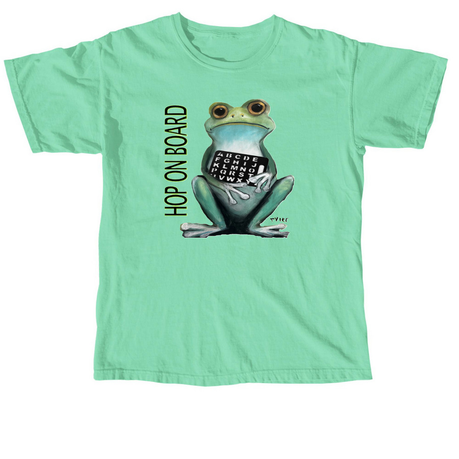 Hop on Board, a Island Reef Comfort Colors Unisex Tee