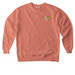 FCSal White Logo ? Show Your Support, a Terracotta Comfort Colors Crewneck Sweatshirt