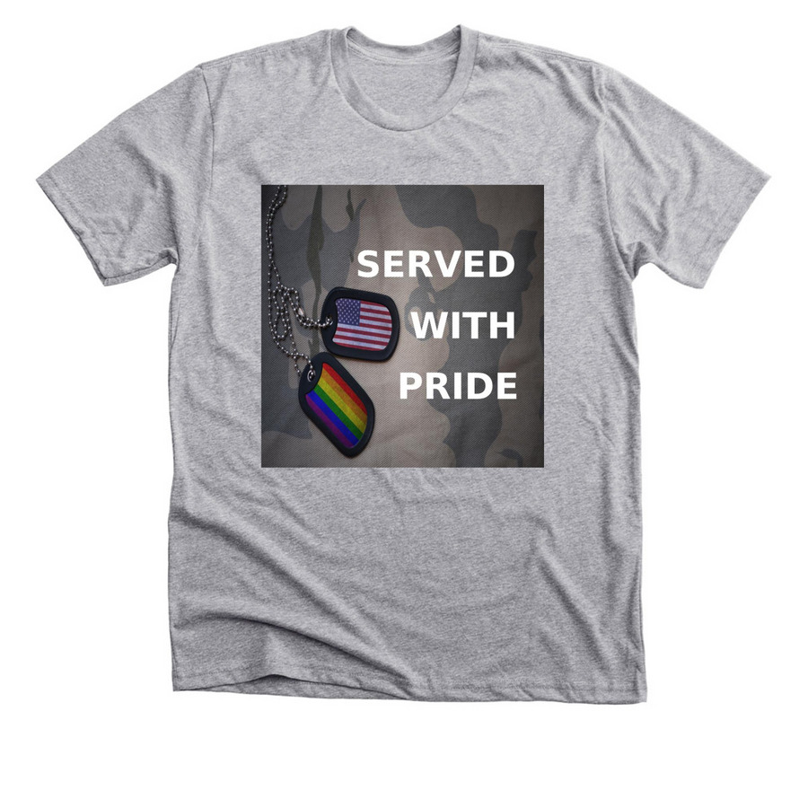 Served With Pride design