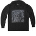 The Signature, a Space Black Allmade Eco Triblend Hoodie Tee