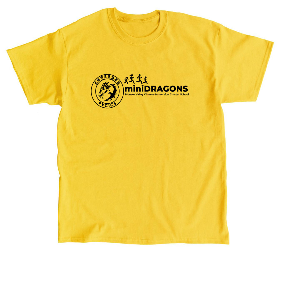 [Black] PVCICS Mini-Dragons Shirts, a Daisy Classic Unisex Tee