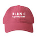 One for the Road, a Red Printed Pigment Dye Baseball Cap