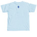 2026 Light Blue Squirrel Island Map T-Shirt, a Chambray Comfort Colors Unisex Tee (back-view)