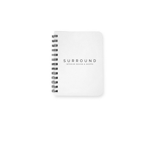 Spiral Notebook, a White Spiral Notebook