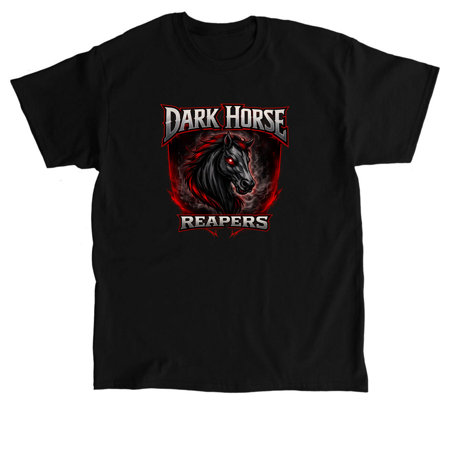 DARK HORSE REAPERS, a Black Classic Unisex Tee