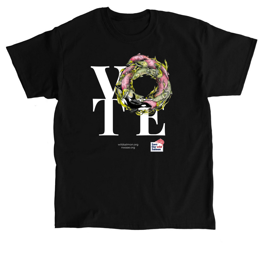 VOTE, a Black Classic Unisex Tee