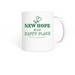 "Happy Place" Mugs, a White Coffee Mug