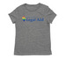 Pride - Women's Apparel, a Aluminum Grey Allmade Eco Triblend Women?s Tee