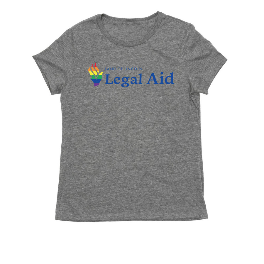 Pride - Women's Apparel, a Aluminum Grey Allmade Eco Triblend Women?s Tee