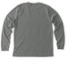 Long Sleeved Options, a Deep Heather Premium Long Sleeve Tee (back-view)