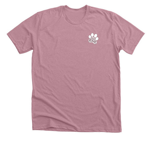 Fam Fit Check: Caffeine Dog Mom, a Heather Orchid Premium Unisex Tee