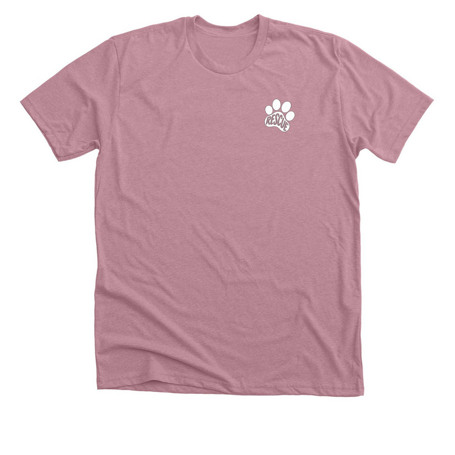Fam Fit Check: Caffeine Dog Mom, a Heather Orchid Premium Unisex Tee