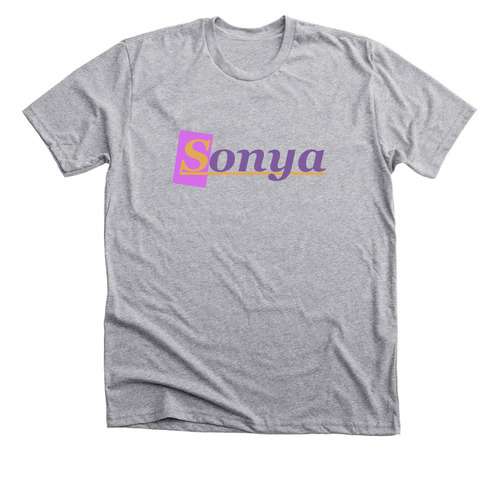 Sonya Show, a Athletic Heather Premium Unisex Tee
