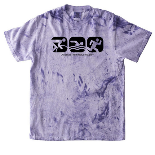 Black Logo, a Amethyst Comfort Colors Colorblast Tee