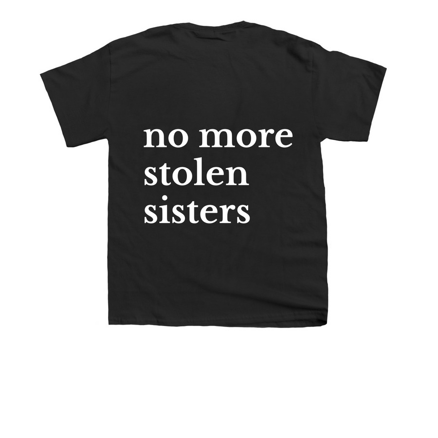 Red Dress Day Campaign (ACCELERATED Shipping), a Black Youth Unisex Tee (back-view)