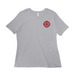 Black Mountain Professional Firefighters, a Solid Athletic Grey Women?s Relaxed Cotton Tee