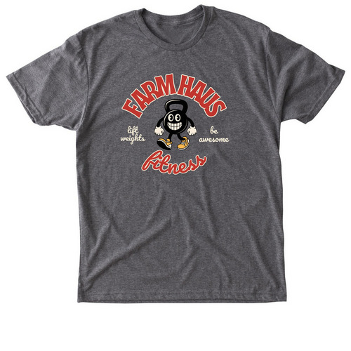 Lift Weights Be Awesome, a Premium Heather Triblend Unisex Tee
