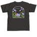 Blue Mistflower 2024 Plant of the Year w Logo, a Pepper Comfort Colors Unisex Tee (back-view)