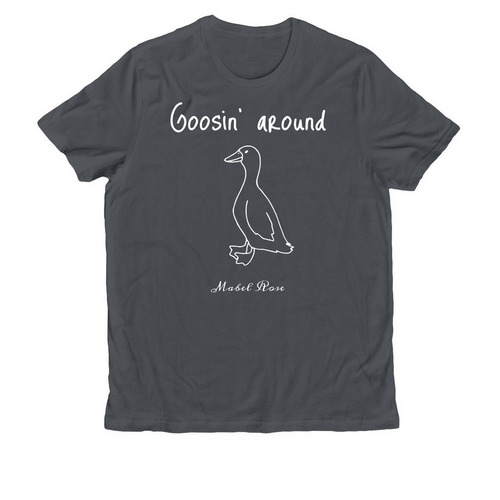 Goosin?, a Terrain Grey Allmade Organic Cotton Unisex Tee