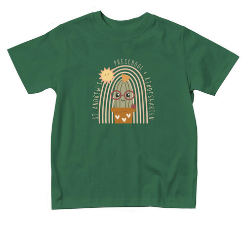 Toddler Tee and Pullover Hoodie, a Kelly Toddler Tee