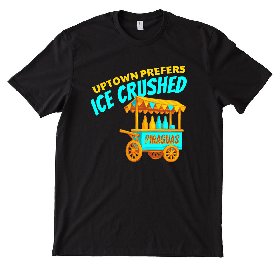 Piraguas I.C.E. Uptown, a Deep Black Allmade Heavyweight Recycled Cotton Tee