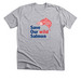 Save Our wild Salmon, a Athletic Heather Premium Unisex Tee