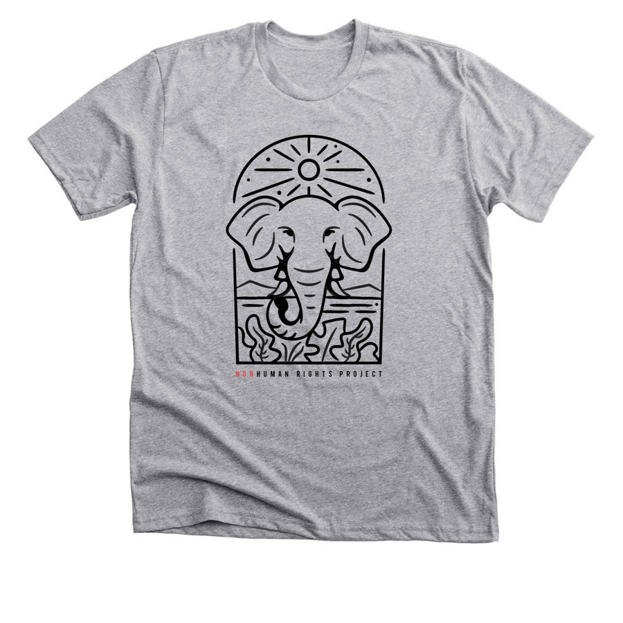 #FreeTheFresnoElephants, a Athletic Heather Premium Unisex Tee