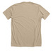 Nsefu Wildlife Logo, a Heather Tan Premium Unisex Tee (back-view)