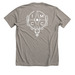Elk I.M.C.C. - Other Apparel, a Heather Stone Premium Unisex Tee (back-view)