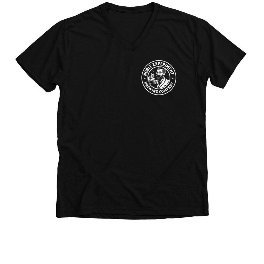 Noble Experiment Merch, a Solid Black Blend Premium V-Neck Tee