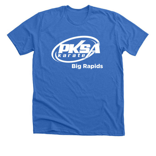2026 PKSA Karate Shirts & Tops, a Heather True Royal Premium Unisex Tee