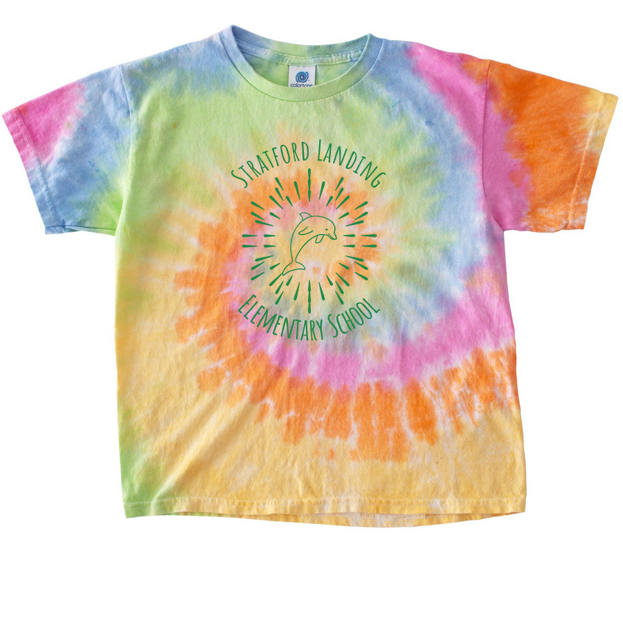 SLES in Tie Dye, a Eternity Youth Tie Dye Tee