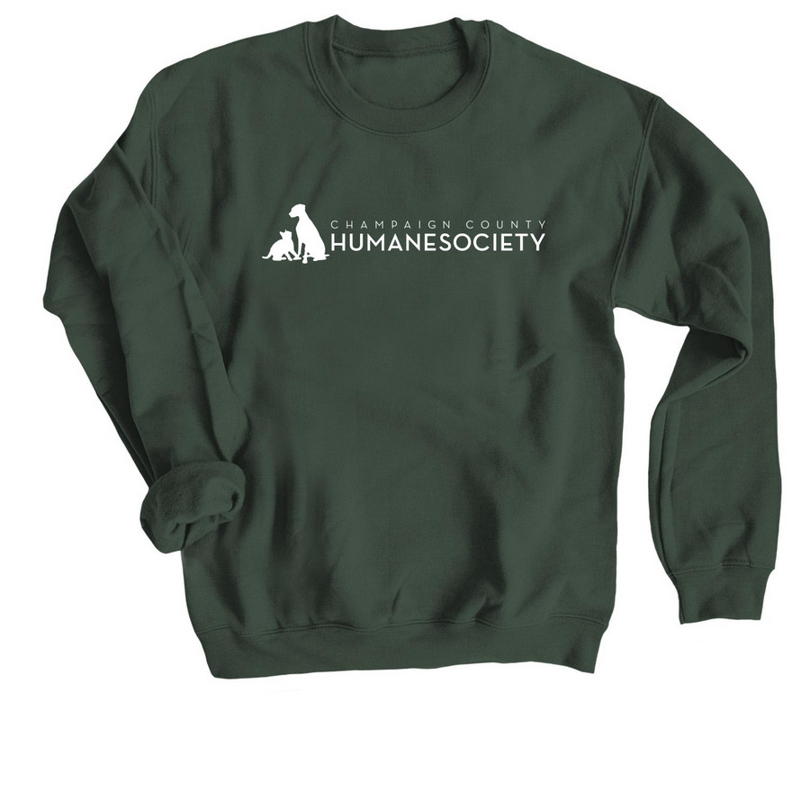 CCHS Spirit, a Forest Crewneck Sweatshirt