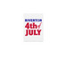 Yard Flags, a White 12" x 18" Yard Flag