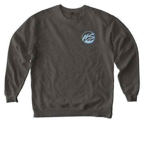 Watermark Students | Crewneck (Light Logo), a Pepper Comfort Colors Crewneck Sweatshirt