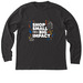 Shop Small for a Big Impact, a Dark Grey Heather Premium Long Sleeve Tee