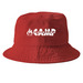 Camp Hats!!!, a Red Printed Bucket Hat