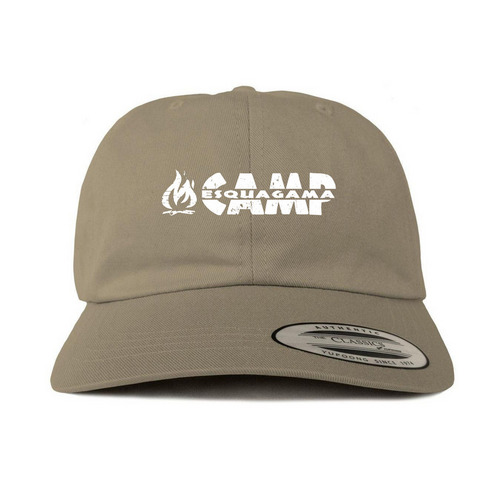 Camp Hats!!!, a Khaki Printed Classic Baseball Cap