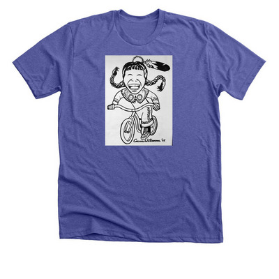 Team &nbsp;Skoden / Ride for Roswell, a Heather Lapis Premium Unisex Tee