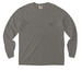 Long Sleeve Pocket Tee, a Grey Comfort Colors Long Sleeve Pocket Tee