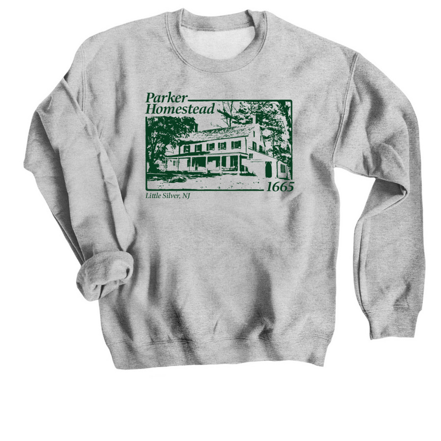 Parker Homestead Light Crewneck, a Sport Grey Crewneck Sweatshirt